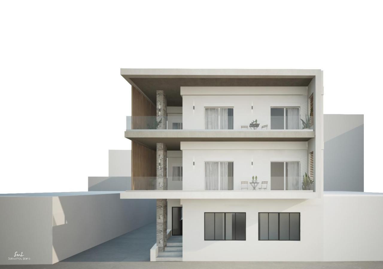 Khroma Luxury Suite 1 Beach Front Apartment Херсониссос Экстерьер фото