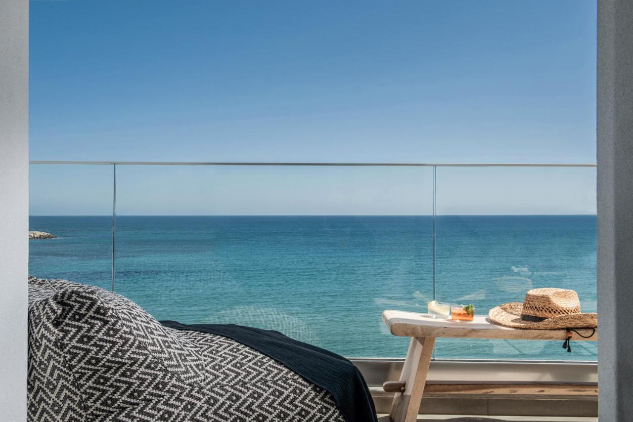 Khroma Luxury Suite 1 Beach Front Apartment Херсониссос Экстерьер фото